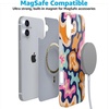 image:imageCasely iPhone 16 Plus Case  Blush Garden  Floral Doodle  Compatible with MagSafe  Classic Ultra Thin DesignMidnight Color Splash  Abstract Retro