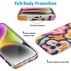 image:imageCasely iPhone 16 Plus Case  Blush Garden  Floral Doodle  Compatible with MagSafe  Classic Ultra Thin DesignMidnight Color Splash  Abstract Retro