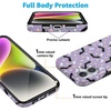 image:imageCasely iPhone 16 Plus Case  Blush Garden  Floral Doodle  Compatible with MagSafe  Classic Ultra Thin DesignMidnight Flight  Celestial Bats