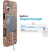 image:imageCasely iPhone 16 Plus Case  Blush Garden  Floral Doodle  Compatible with MagSafe  Classic Ultra Thin DesignMocha Meadow  Tiny Flowers
