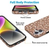 image:imageCasely iPhone 16 Plus Case  Blush Garden  Floral Doodle  Compatible with MagSafe  Classic Ultra Thin DesignMocha Meadow  Tiny Flowers