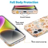image:imageCasely iPhone 16 Plus Case  Blush Garden  Floral Doodle  Compatible with MagSafe  Classic Ultra Thin DesignMushroom Magic  Retro Floral