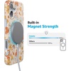 image:imageCasely iPhone 16 Plus Case  Blush Garden  Floral Doodle  Compatible with MagSafe  Classic Ultra Thin DesignMushroom Magic  Retro Floral