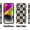 image:imageCasely iPhone 16 Plus Case  Blush Garden  Floral Doodle  Compatible with MagSafe  Classic Ultra Thin DesignMystic Moonstar  Black Celestial