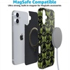 image:imageCasely iPhone 16 Plus Case  Blush Garden  Floral Doodle  Compatible with MagSafe  Classic Ultra Thin DesignMystic Moths  Green Twilight