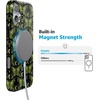 image:imageCasely iPhone 16 Plus Case  Blush Garden  Floral Doodle  Compatible with MagSafe  Classic Ultra Thin DesignMystic Moths  Green Twilight