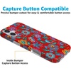 image:imageCasely iPhone 16 Plus Case  Blush Garden  Floral Doodle  Compatible with MagSafe  Classic Ultra Thin DesignPainted Flowers  Frida Kahlo Floral