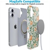 image:imageCasely iPhone 16 Plus Case  Blush Garden  Floral Doodle  Compatible with MagSafe  Classic Ultra Thin DesignPumpkin Patch  Green Vines