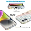 image:imageCasely iPhone 16 Plus Case  Blush Garden  Floral Doodle  Compatible with MagSafe  Classic Ultra Thin DesignRide The Wave  Pastel Rainbow Lined