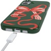 image:imageCasely iPhone 16 Plus Case  Blush Garden  Floral Doodle  Compatible with MagSafe  Classic Ultra Thin DesignSantas Favorite  Holiday Bow