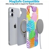 image:imageCasely iPhone 16 Plus Case  Blush Garden  Floral Doodle  Compatible with MagSafe  Classic Ultra Thin DesignScribble Me That  Crayola Rainbow Pencil