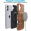 image:imageCasely iPhone 16 Plus Case  Blush Garden  Floral Doodle  Compatible with MagSafe  Classic Ultra Thin DesignSpiced Chai  Fall Plaid