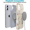 image:imageCasely iPhone 16 Plus Case  Blush Garden  Floral Doodle  Compatible with MagSafe  Classic Ultra Thin DesignTini  Kitty and Vibe Holiday