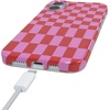 image:imageCasely iPhone 16 Plus Case  Blush Garden  Floral Doodle  Compatible with MagSafe  Classic Ultra Thin DesignVibe Check  Pink Checkerboard