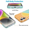 image:imageCasely iPhone 16 Plus Case  Blush Garden  Floral Doodle  Compatible with MagSafe  Classic Ultra Thin DesignWaves  Rays  Sunshine