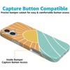 image:imageCasely iPhone 16 Plus Case  Blush Garden  Floral Doodle  Compatible with MagSafe  Classic Ultra Thin DesignWaves  Rays  Sunshine
