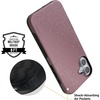 image:imageCasely iPhone 16 Plus Case  Bordeaux Rose  Moody Monochrome  Bold Protective Design  Compatible with MagSafe