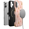 image:imageCasely iPhone 16 Plus Case  Bubblegum Forest  Christmas Tree  Bold Protective Design  MagSafe Compatible Design