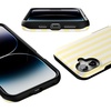 image:imageCasely iPhone 16 Plus Case  Butter Yellow Stripes  Sunday Best  Bold Protective Design  Compatible with MagSafe