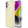 image:imageCasely iPhone 16 Plus Case  Butter Yellow Stripes  Sunday Best  Compatible with MagSafe  Classic Ultra Thin Design