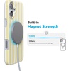 image:imageCasely iPhone 16 Plus Case  Butter Yellow Stripes  Sunday Best  Compatible with MagSafe  Classic Ultra Thin Design