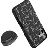 image:imageCasely iPhone 16 Plus Case  Corpse Pose  Skeleton Yoga  Bold Protective Design  Compatible with MagSafe