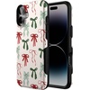 image:imageCasely iPhone 16 Plus Case  Festive Girlie  Holiday Bows  Bold Protective Design  MagSafe Compatible Design
