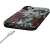 image:imageCasely iPhone 16 Plus Case  Forever Grateful  Grateful Dead Skeleton Floral  Bold Protective Design  Compatible with MagSafe