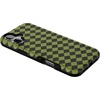 image:imageCasely iPhone 16 Plus Case  Harlequin Wicked Diamond  Black and Green  Bold Protective Design  MagSafe Compatible Design