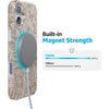 image:imageCasely iPhone 16 Plus Case  Into the Wild  White Snow Leopard  Compatible with MagSafe  Classic Ultra Slim DesignBeige Garden  Neutral Floral