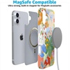 image:imageCasely iPhone 16 Plus Case  Into the Wild  White Snow Leopard  Compatible with MagSafe  Classic Ultra Slim DesignBotanical Blooms  Floral Patchwork