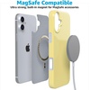 image:imageCasely iPhone 16 Plus Case  Into the Wild  White Snow Leopard  Compatible with MagSafe  Classic Ultra Slim DesignButter Me Up  Butter Yellow
