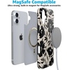 image:imageCasely iPhone 16 Plus Case  Into the Wild  White Snow Leopard  Compatible with MagSafe  Classic Ultra Slim DesignDark Fantasy  Contrast Floral