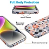 image:imageCasely iPhone 16 Plus Case  Into the Wild  White Snow Leopard  Compatible with MagSafe  Classic Ultra Slim DesignField of Flowers  Pastel Floral