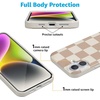 image:imageCasely iPhone 16 Plus Case  Into the Wild  White Snow Leopard  Compatible with MagSafe  Classic Ultra Slim DesignFit Check  Neutral Checkerboard Checkered