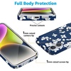 image:imageCasely iPhone 16 Plus Case  Into the Wild  White Snow Leopard  Compatible with MagSafe  Classic Ultra Slim DesignFloral Forest  Navy Cherry Blossom Floral