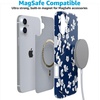 image:imageCasely iPhone 16 Plus Case  Into the Wild  White Snow Leopard  Compatible with MagSafe  Classic Ultra Slim DesignFloral Forest  Navy Cherry Blossom Floral