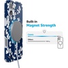 image:imageCasely iPhone 16 Plus Case  Into the Wild  White Snow Leopard  Compatible with MagSafe  Classic Ultra Slim DesignFloral Forest  Navy Cherry Blossom Floral