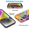 image:imageCasely iPhone 16 Plus Case  Into the Wild  White Snow Leopard  Compatible with MagSafe  Classic Ultra Slim DesignFlower Patch  MultiColor Floral