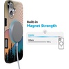 image:imageCasely iPhone 16 Plus Case  Into the Wild  White Snow Leopard  Compatible with MagSafe  Classic Ultra Slim DesignGolden Hour  Mountain Sunset
