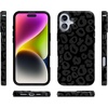 image:imageCasely iPhone 16 Plus Case  Into the Wild  White Snow Leopard  Compatible with MagSafe  Classic Ultra Slim DesignInto the Wild  Black Leopard