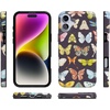 image:imageCasely iPhone 16 Plus Case  Into the Wild  White Snow Leopard  Compatible with MagSafe  Classic Ultra Slim DesignMidnight Monarch  Jenna Palek x Casely