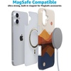 image:imageCasely iPhone 16 Plus Case  Into the Wild  White Snow Leopard  Compatible with MagSafe  Classic Ultra Slim DesignOpposites Attract  Day Night Colorblock Mountains