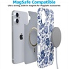 image:imageCasely iPhone 16 Plus Case  Into the Wild  White Snow Leopard  Compatible with MagSafe  Classic Ultra Slim DesignRose to Fame  Blue  White Floral