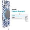 image:imageCasely iPhone 16 Plus Case  Into the Wild  White Snow Leopard  Compatible with MagSafe  Classic Ultra Slim DesignRose to Fame  Blue  White Floral