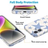 image:imageCasely iPhone 16 Plus Case  Into the Wild  White Snow Leopard  Compatible with MagSafe  Classic Ultra Slim DesignStars Align  Blue  White Stars