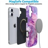 image:imageCasely iPhone 16 Plus Case  Into the Wild  White Snow Leopard  Compatible with MagSafe  Classic Ultra Slim DesignTie Dying Over You  Purple Marble