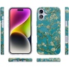 image:imageCasely iPhone 16 Plus Case  Into the Wild  White Snow Leopard  Compatible with MagSafe  Classic Ultra Slim DesignVan Gogh  Almond Blossom Floral