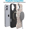image:imageCasely iPhone 16 Plus Case  Love Letters  Doodle Hearts  Bold Protective Design  MagSafe Compatible Design