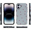 image:imageCasely iPhone 16 Plus Case  Love Lines  Blue Stripes  Bold Protective Design  MagSafe Compatible Design